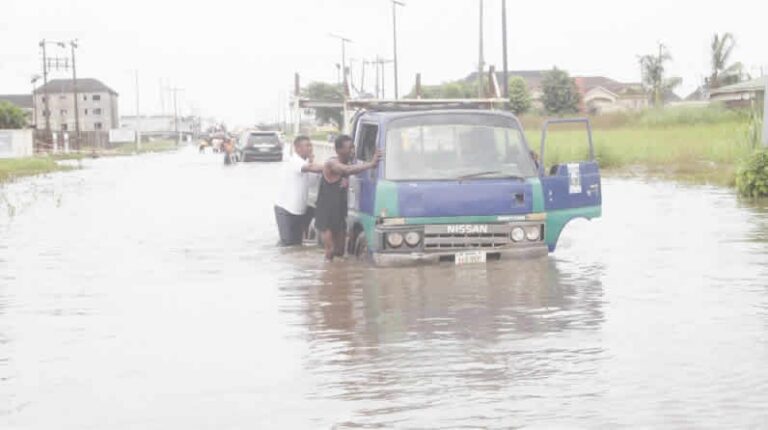 Using floodwater for power generation and irrigation